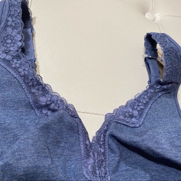 Delmira blue mist soft cotton bra size 44C - Picture 5 of 16
